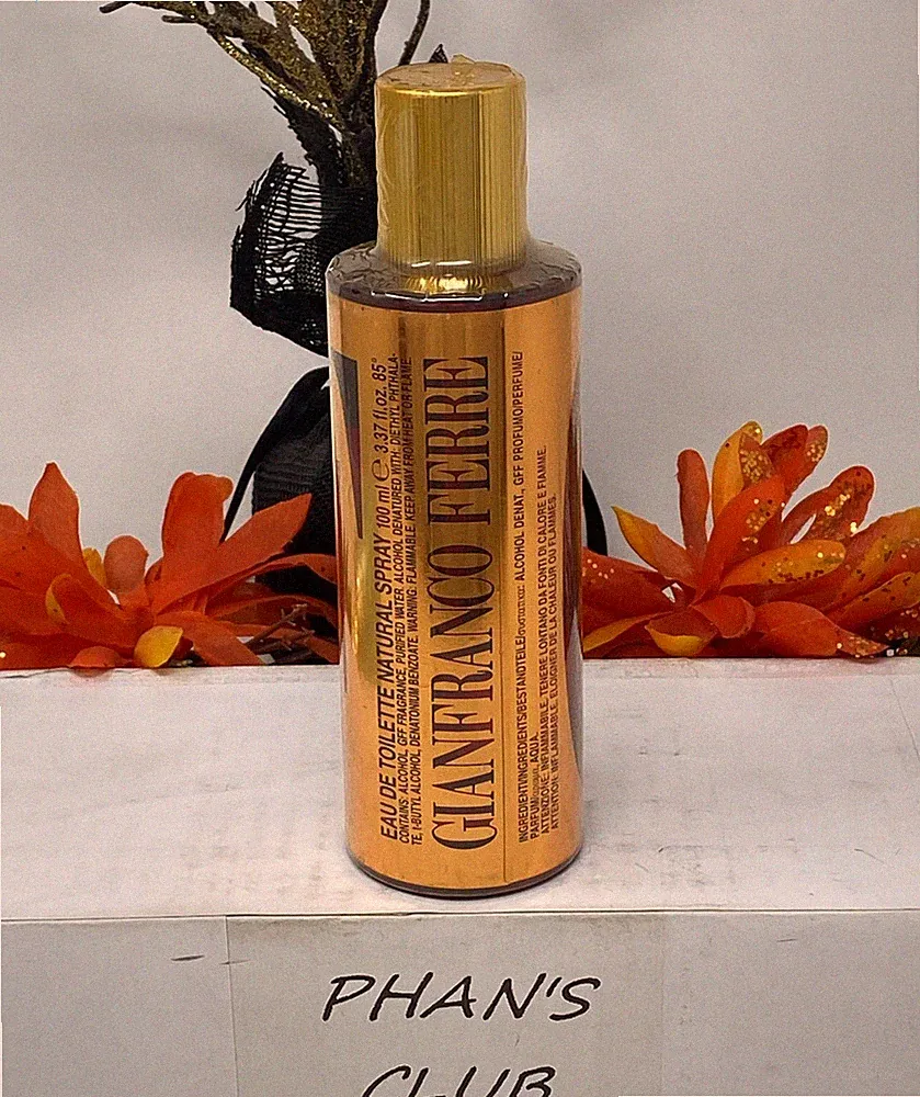 Gianfranco Ferre GFF Uomo 3.37oz Eau de Toilette Chypre Perfume for Women