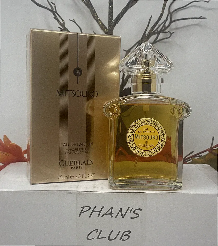 Guerlain Mitsouko 2.5oz Eau de Parfum Chypre Fruity Perfume for Women