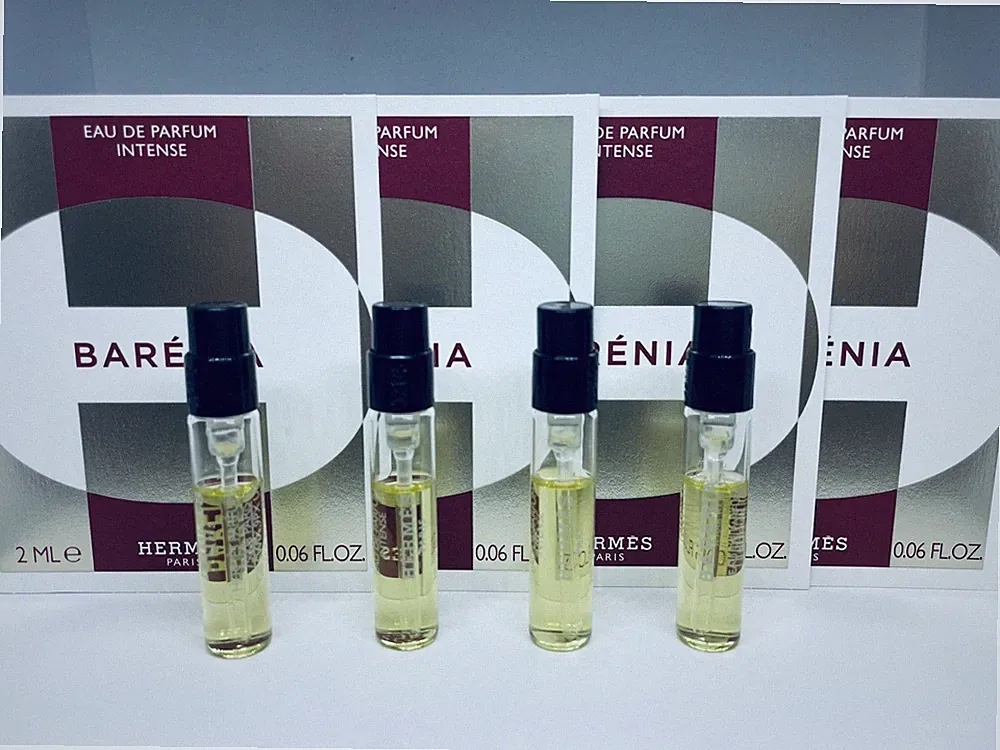 Hermes Barenia Eau De Parfum Intense 4 x 2ml Perfume Sample Spray