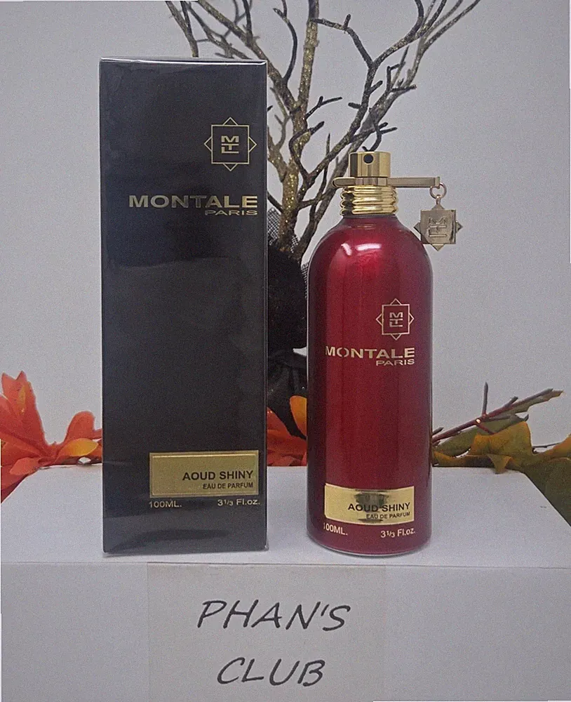 MONTALE Aoud Shiny 3.3oz Eau de Parfum Chypre Floral Perfume for Men & Women