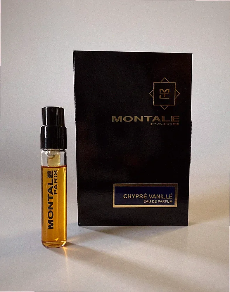 Montale Chypre Vanille EDP Vial Sample 2ml 0.07 fl oz New With Card